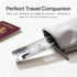 Silver Soft/Medium Bristle Manual Toothbrush with Travel Case