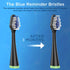 Brush Heads for Waterpik Complete Care 5.0/9.0 (4-Pack, Black)