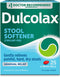 Dulcolax Stool Softener Laxative Liquid Gel Capsules - Gentle Constipation Relief, Docusate Sodium 100 mg, 25 Count