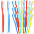 CHENGU 200 Pack Disposable Toothbrush, Individually Wrapped Travel Toothbrushes for Adults, Soft Bristle, Multicolor