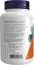 NOW Supplements Calcium Citrate with Vitamin D, Magnesium, Zinc, Copper, Manganese - 120 Veg Capsules