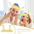Face Wash Headband, Cartoon Cute Coral Fleece Elastic Hair Bands for Washing Face, Shower, Sports Beauty (Yellow)