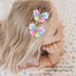 Oaoleer 10PCS Mini Butterfly Hair Clips, 2" Tulle Mesh Barrettes for Baby Girls Women Halloween Party