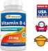 Best Naturals Vitamin B6 25mg - 250 Tablets (Pack of 2)