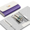 MR.GREEN Colorful Manicure Set, Practical Pedicure Kits with Nail Clippers and Facial Hair Scissors in Fashion Case