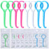 Aligner Removal Tool, Portable Clear Tool for Invisalign Retainers, Braces, Aligners, 8PCS Hook Pull Tool