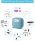 4pcs Cute Small Travel Sanitary Holder, Waterproof Cosmetic Jewelry Bags for Women, Multicolor Makeup Organizers