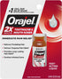 Orajel Instant Pain Relief for Toothache, Maximum Strength Liquid, 0.45 Oz (Pack of 2)