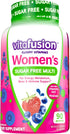 Vitafusion Women’s Sugar Free Daily Multivitamin Supplement, 90 Count, Adult Gummy Vitamin for Energy, Bone & Immune