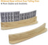 Set 4 13 1.9 2.4 Inch plusvivo of Curved Playing Cards Holders for Seniors Adults - Soild Wood Cards Holders