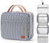 Large Capacity Hanging Travel Toiletry Bag - Cosmetic Organizer for Women with 4 Compartments