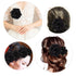 Rose Hair Clip Flower Hairpin Brooch, 4 Pcs Fabric Floral Clips for Wedding Party and Mother's Day
