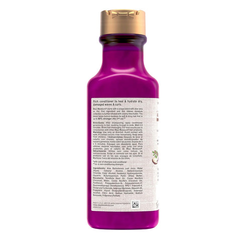 Maui Moisture Heal & Hydrate + Shea Butter Conditioner - Vegan, 13 fl oz for Curly Hair