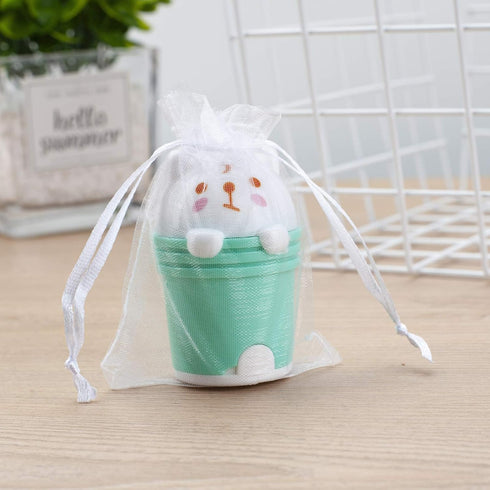 100pcs White Organza Bags 2x3 inch, Sheer Drawstring Gift Bags for Wedding Party Christmas Favors