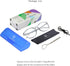 VisionGlobal Blue Light Blocking Glasses for Women/Men, Anti Eyestrain, Stylish Oval Frame, Anti Glare, Clear Gray,