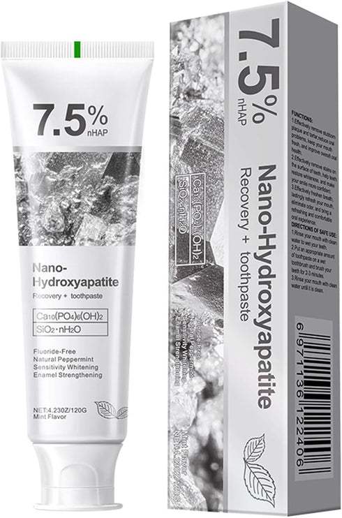 Yiesvsov Dual Action Toothpaste: Deep Cleans Stains and Supports Fresh Breath, Gentle Daily