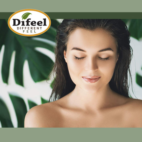 Difeel Hemp 99% Natural Hemp Hair Oil - Scalp Care 2.5 ounce