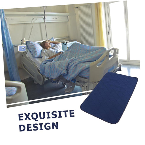 JUMPLAWN 1Pc Washable Elderly Urinal Mat Slip Changing Pad for Adults Lightweight Durable Machine Washable Convenient