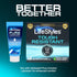 Pack, 48 Count Lifestyles Tough Natural Rubber and Lubricated Latex Condoms Value