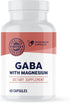 Vimergy GABA with Magnesium - 60 Servings, Natural Calm & Relaxation Support Capsules for Brain Health