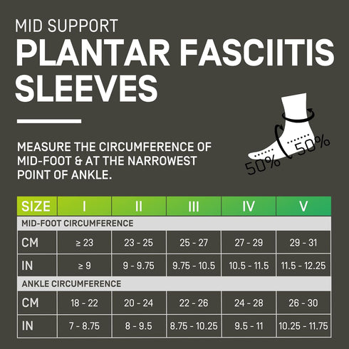 CEP Plantar Fasciitis Relief Support Sleeve, Unisex Pair, IV