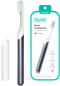 Quip Sonic Toothbrush for Adults, Timed Electric Toothbrush with Cover, Slate