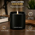 Set 3 Pack Men's Scented Candle Gift - Natural Soy Candles for Men,Teakwood, Sandalwood & Vanilla - Masculine
