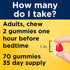 Nature Made Melatonin Gummies 10mg, Maximum Strength Sleep Aid for Adults, 70 Count, 100% Drug Free