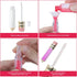 RONRONS 12 Pieces Pencil Lip Gloss Tubes, Clear Mini Pencil Shaped Containers for Lip Balm, 5ml