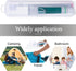 Toothbrush Travel Case 2 Pack, Clear Plastic Holder for Toothbrush & Toothpaste, Portable Size 7.87 x 1.85 x 1.18”