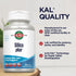 KAL Silica Plus, Healthy Hair, Skin & Nails Support, 90 Quick Dissolve Tabs, Vegan, Gluten Free