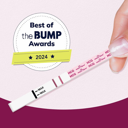Easy@Home Pregnancy Test Strips Kit: 10 Pack hCG Test Strips for Early Detection Home Pregnancy