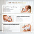 nanagoo Lymphatic Drainage Massager, Anti Cellulite Massage Tool For Belly & Thigh Stretch Marks & Cellulite Reduction