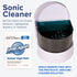 Care Kit for Denture, Retainer & Aligner Cleaning - Ultrasonic Cleaner, Brush, Cleaning Solution, Pack of 3