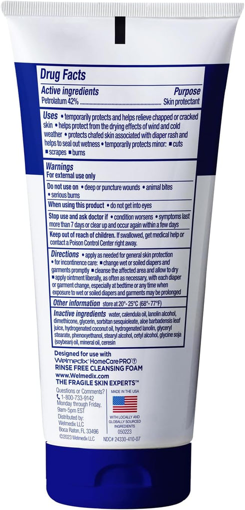 Fragile Skin Protective Ointment - Hospital Grade Healing Ointment with Calendula for Eczema, Psoriasis, Dermatitis