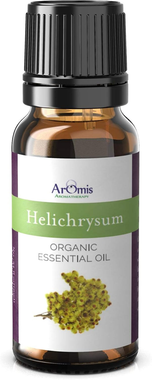 ArOmis Organic Helichrysum Gymnocephalum Essential Oil, 100% Pure Premium Grade 10mL