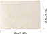 16 Pack Multi-Purpose Cosmetics Bag with Zipper Canvas Makeup Pouches Travel Toiletry Bag Pen Pencil Bag Blank DIY Craft Bag (M, Beige) by meekoo