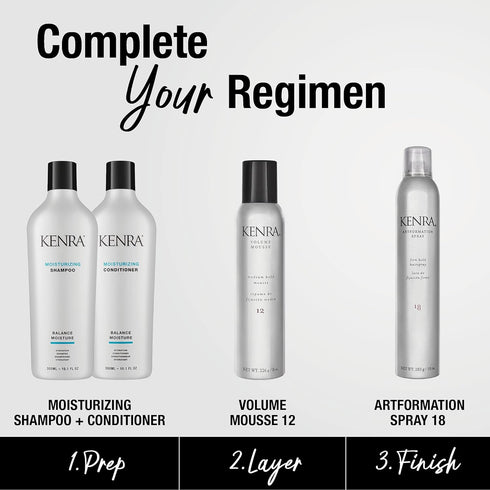 Kenra Artformation Spray 18 | Firm Hold Hairspray | Volume & Styling Control | Fast-Drying Formula | All Hair Types