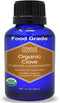 Organic Clove Oil - Food Grade, 100% Pure Essential Oil for Teeth and Gums, by Zongle Therapeutics, 1 OZ