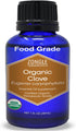 Organic Clove Oil - Food Grade, 100% Pure Essential Oil for Teeth and Gums, by Zongle Therapeutics, 1 OZ