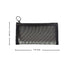 patu Zipper Mesh Bags, Long Case, 5 Pieces, Black Travel Toiletry Kit Set, Beauty Makeup Cosmetic Accessories Organizer