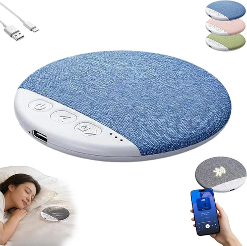 ivyever Flat Under Pillow Speakers, Bluetooth Pillow Speaker for Sleeping with White Noise