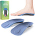 Plantar Fasciitis Arch Support Insoles – Welnove Work Boot Insole for Walking, 3/4 Length Heel Pain Relief Insert