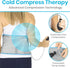Vive Back Ice Pack for Lower Back Pain Relief, Large Wearable Gel Wrap for Injuries