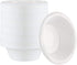 200 Count Disposable 5 Ounce White Plastic Dessert Bowls