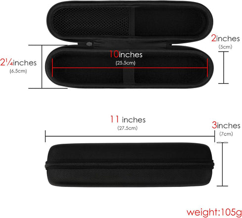 Linkidea Electric Toothbrush Travel Case Holder, Battery Toothbrush Carry Bag Compatible with Oral-b Pro 1500 8000,