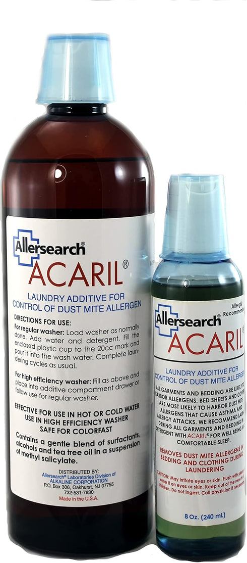 Allersearch ACARIL Laundry Additive 8 Oz