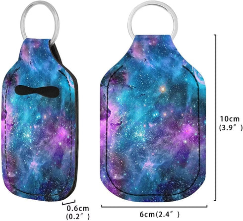Set 2 Upetstory of Hand Sanitizer Keychain Holder for Adults Kids