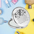 KEYCHIN Sleeping Princess Pocket Mirror, Compact Makeup Mirror for Women, Gifts for Girls and Teenagers