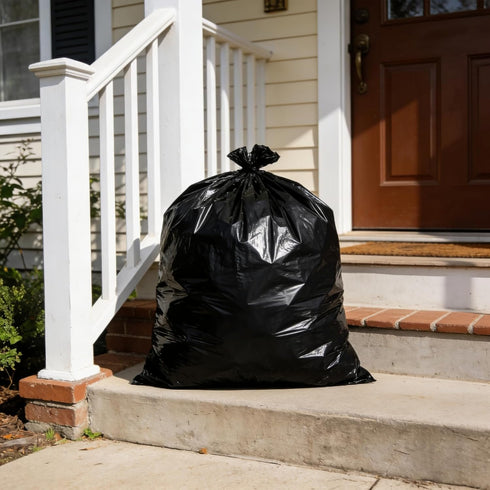 Zokaitwy 55-60 80 Count, 21 55-60 Packing Gallon Trash Bags Micron HDPE, Durable & Tear-Resistant Trash Can Liners